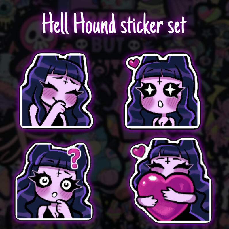 Stickers (By @fauna.arts on instagram)